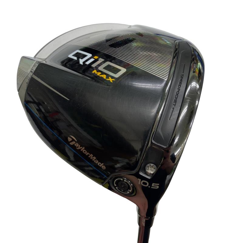 【中古】 テーラーメイド Qi10 MAX 10.5° ドライバー DR Diamana BLUE TM50(Qi10 DR) (フレックスS) メンズ 男性用 右利き 右用 Cランク ゴルフクラブ