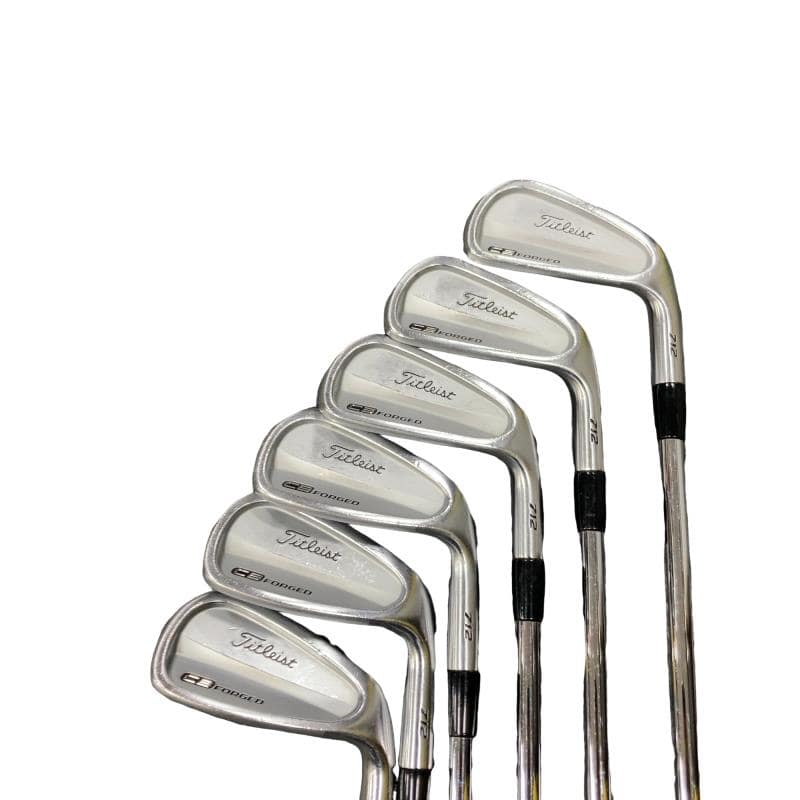 【中古】 タイトリスト Titleist CB 712 6S アイアンセット IR Dynamic Gold (フレックスX) メンズ 男性用 右利き 右用 Cランク ゴルフクラブ