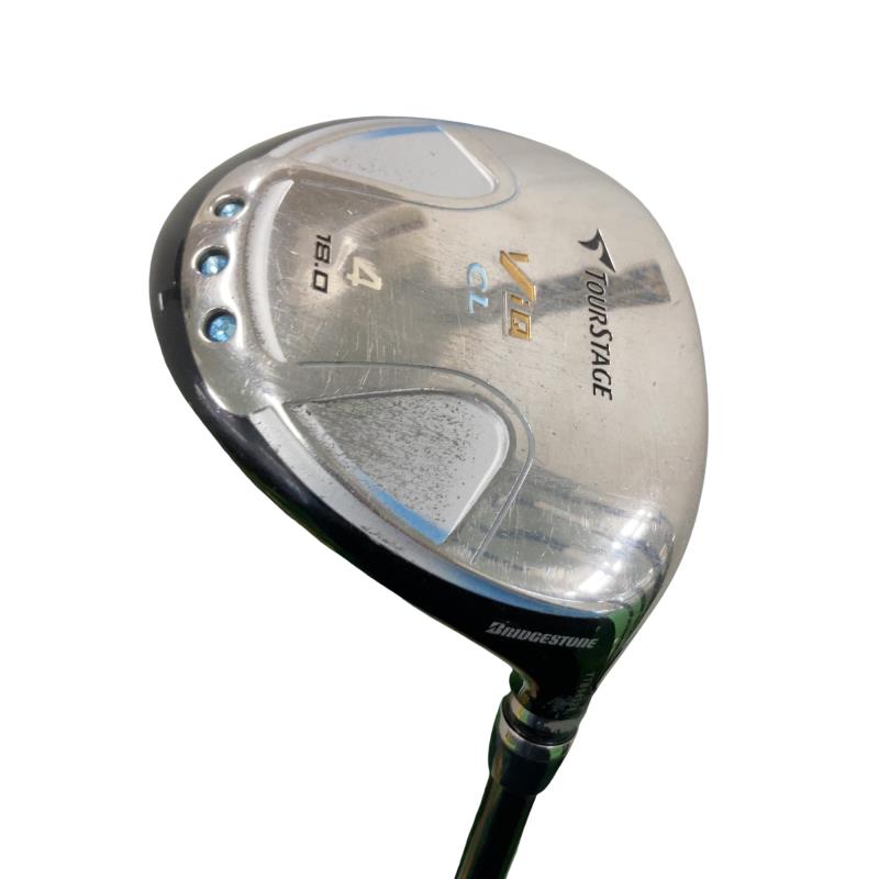 【中古】 ブリヂストン TOURSTAGE ViQ CL(2008) 4W (アクアブルー) フェアウェイウ...