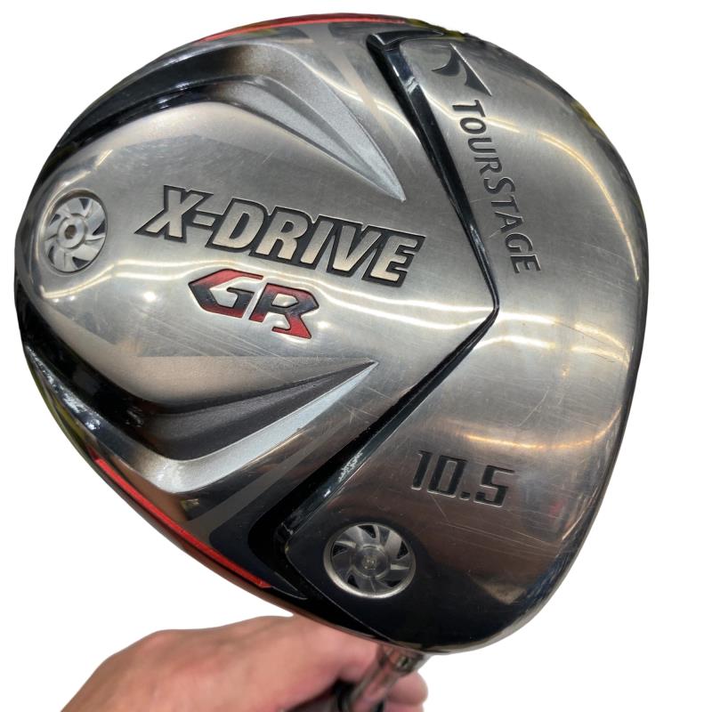 【中古】 ブリヂストン TOURSTAGE X-DRIVE GR(2012) 10.5° ドライバー DR Tour AD B12-03w (フレックスSR) メンズ 男性用 右利き 右用 Cランク ゴルフクラブ