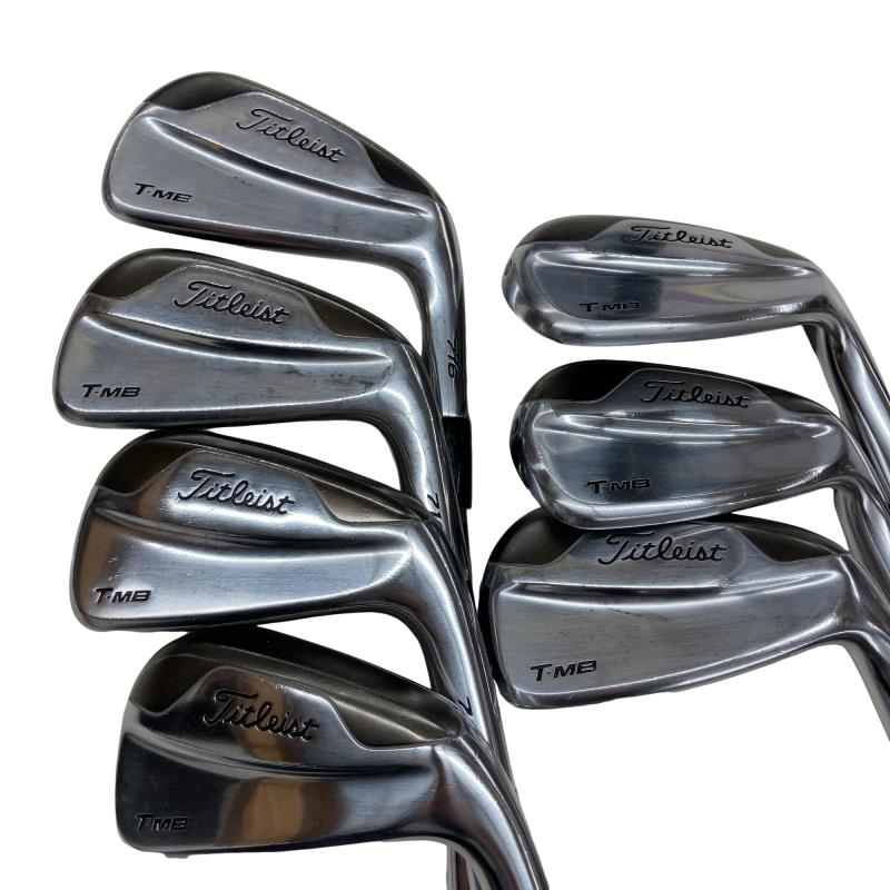 【中古】 タイトリスト Titleist T-MB 716 8S アイアンセット IR 純正特注シャフト (フレックスS) メンズ 男性用 右利き 右用 Cランク ゴルフクラブ