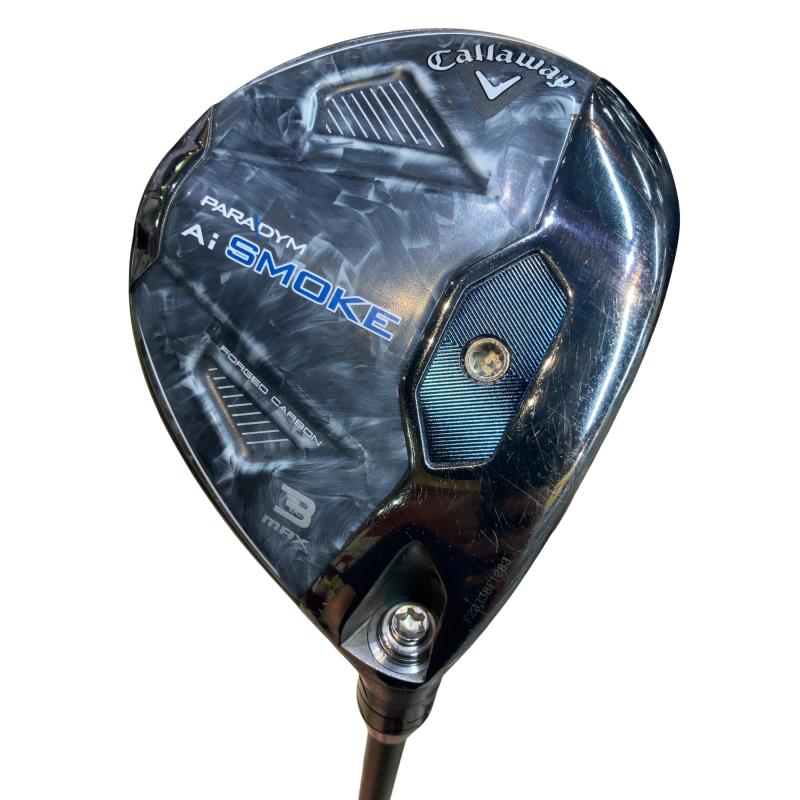 【中古】 キャロウェイ PARADYM Ai SMOKE MAX 3W フェアウェイウッド FW パラダイム SPEEDER NX BLACK 50 (フレックスS) メンズ 男性用 右利き 右用 Cランク ゴルフクラブ