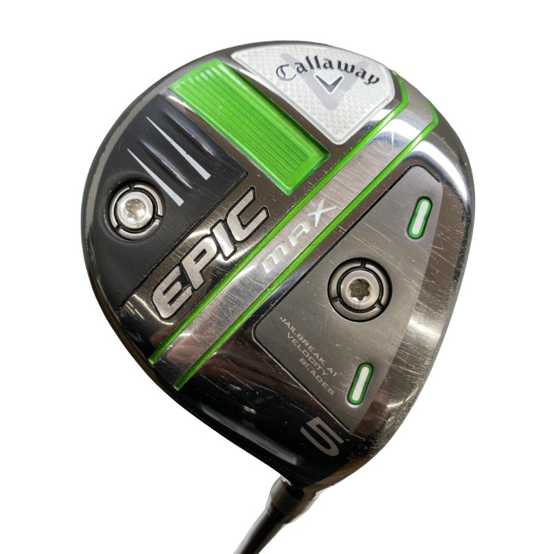 【中古】 キャロウェイ EPIC MAX 5W フェアウェイウッド FW Diamana 40 for CW(2021 EPIC FW) (フレックスR) メンズ 男性用 右利き 右用 Cランク ゴルフクラブ