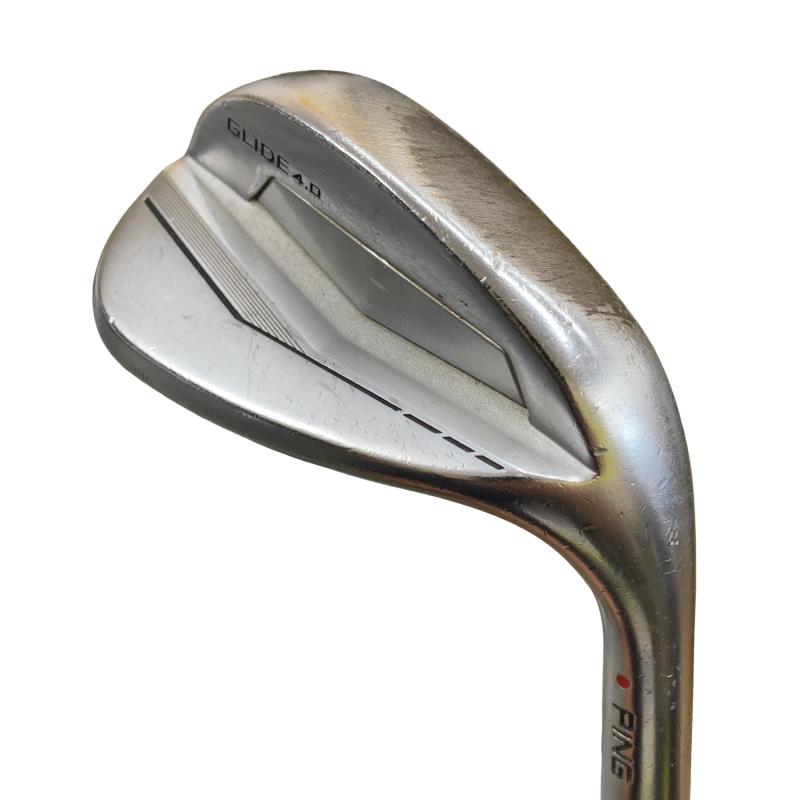 【中古】 ピン PING GLIDE 4.0 56°/14° W ウェッジ WG 純正特注シャフト (フレックスX) メンズ 男性用 右利き 右用 Dランク ゴルフクラブ