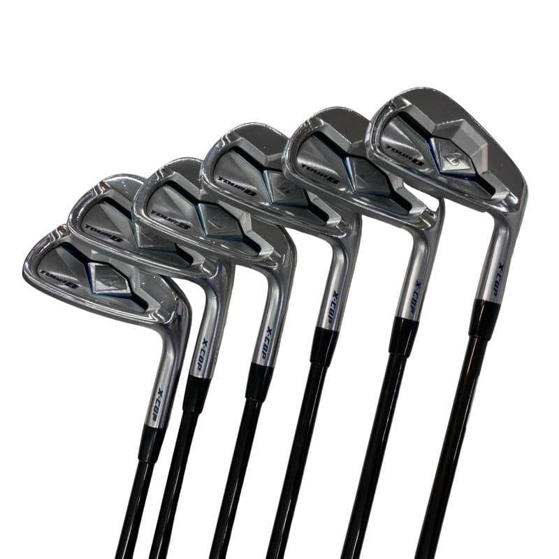 BRIDGESTONE - 【中古】 ブリヂストン TOUR B X-CBP(2018) 6S アイアンセット IR 純正特注シャフト (フレックスS) メンズ 男性用 右利き 右用 Cランク ゴルフクラブ