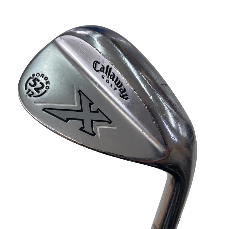 【中古】 キャロウェイ X FORGED ミルキークロム 52-12 USA ウェッジ WG Callaway Golf Steel (フレックスその他) メンズ 男性用 右利き 右用 Dランク ゴルフクラブ