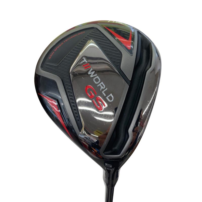 【中古】 本間ゴルフ TOUR WORLD GS 5W フェアウェイウッド FW SPEED TUNED 48 (フレックスR) メンズ 男性用 右利き 右用 Cランク ゴルフクラブ