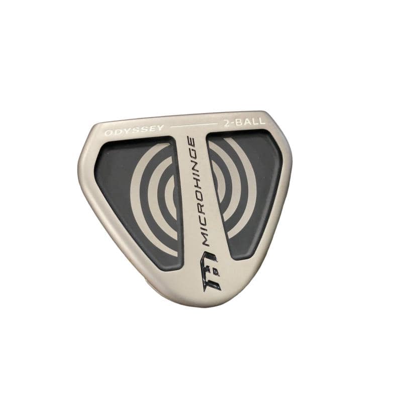 【中古】 オデッセイ MICROHINGE V-LINE 2-BALL 34インチ パター PT スチール (フレックスその他) メンズ 男性用 右利き 右用 Bランク ゴルフクラブ