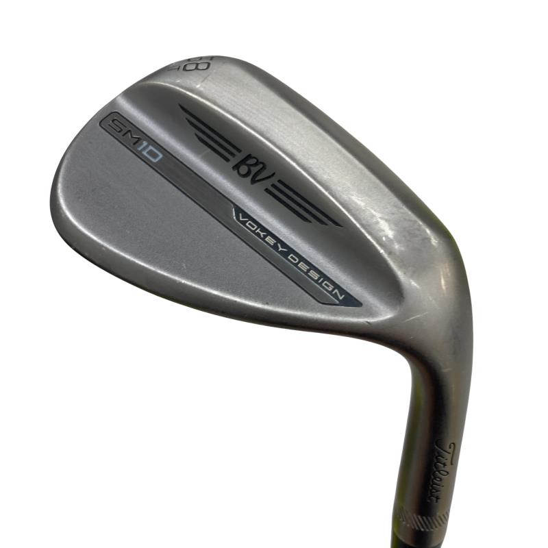 TITLEIST - 【中古】 タイトリスト VOKEY SPIN MILLED SM10 ニッケル 58°/04°T ウェッジ WG 純正特注シャフト (フレックスS) メンズ 男性用 右利き 右用 Cランク ゴルフクラブ