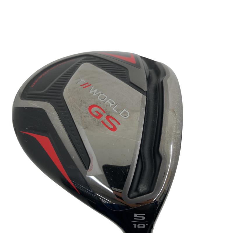 【中古】 本間ゴルフ TOUR WORLD GS 5W フェアウェイウッド FW SPEED TUNED 48 (フレックスSR) メンズ 男性用 右利き 右用 Cランク ゴルフクラブ