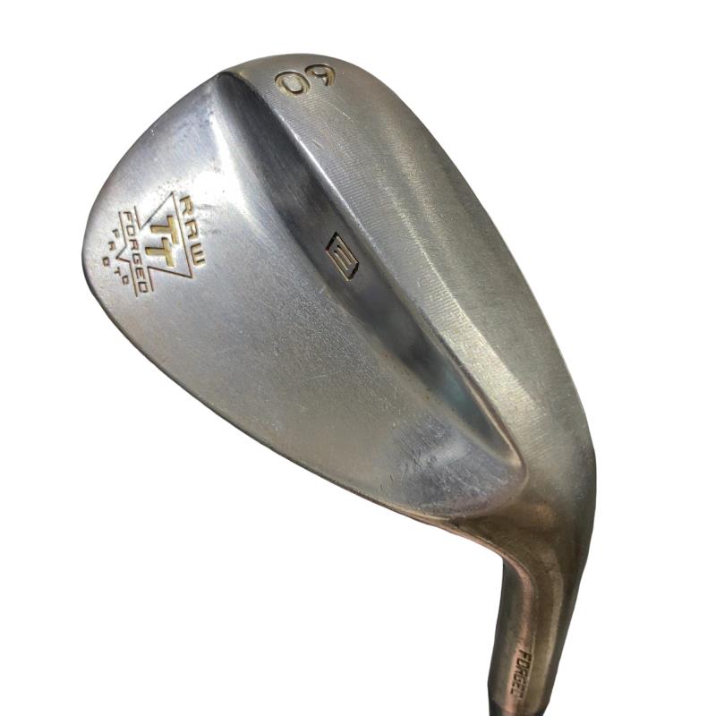 【中古】 BALDO TT FORGED WEDGE PROTO RAW 60° ウェッジ WG 純正特注シャフト (フレックスS) メンズ 男性用 右利き 右用 Cランク ゴルフクラブ