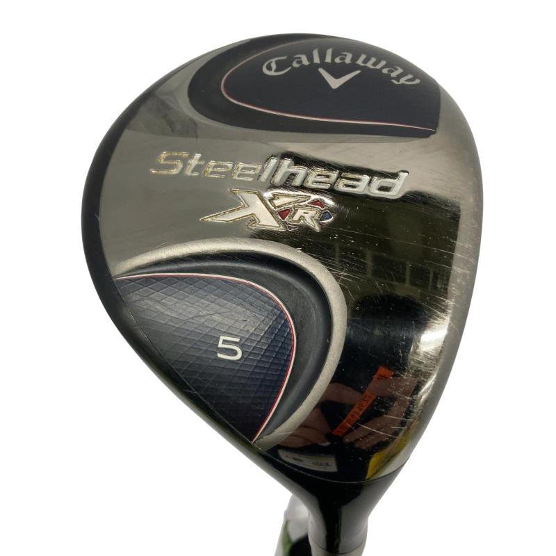 【中古】 キャロウェイ STEELHEAD XR 5W フェアウェイウッド FW Speeder EVOLUTION for XR (フレックスSR) メンズ 男性用 右利き 右用 Cランク ゴルフクラブ