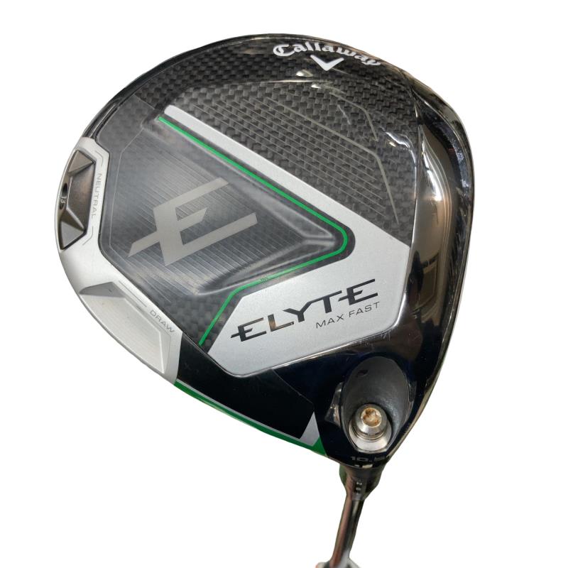 CALLAWAY - 【中古】 キャロウェイ ELYTE MAX FAST 10.5° ドライバー DR LIN-Q GREEN 40 for CW(ELYTE DR) (フレックスSR) メンズ 男性用 右利き 右用 Cランク ゴルフクラブ