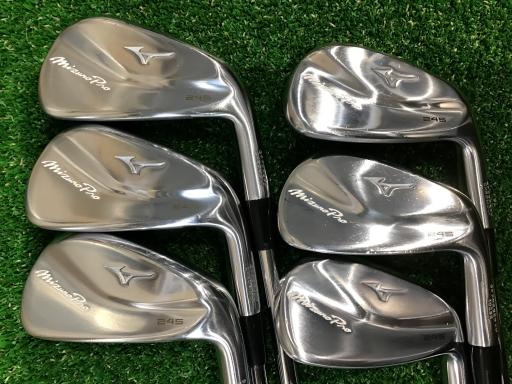 MIZUNO - 【中古】 ミズノ Mizuno Pro 245 6S アイアンセット IR Dynamic Gold 95 (フレックスS) メンズ 男性用 右利き 右用 Cランク ゴルフクラブ