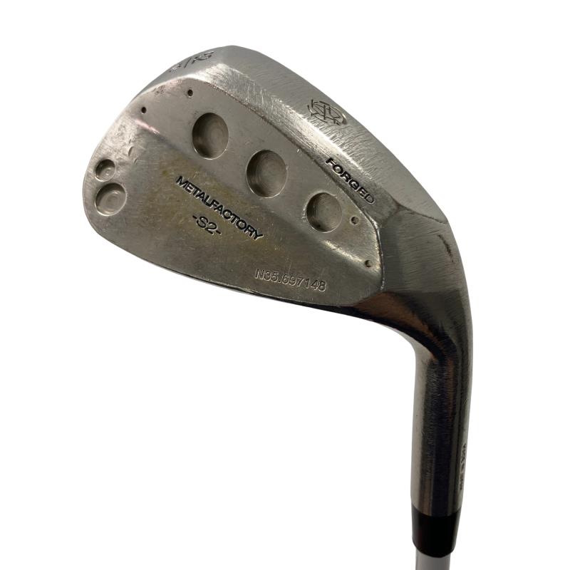 ASAHI Golf - 【中古】 朝日ゴルフ METAL FACTORY S2 52°/10° ウェッジ WG リシャフト (フレックスその他) メンズ 男性用 右利き 右用 Cランク ゴルフクラブ