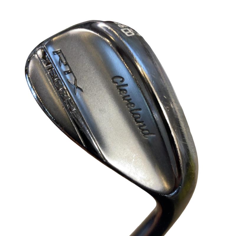 【中古】 クリーブランド Cleveland RTX ZIPCORE ブラックサテン 58°/10° MID ウェッジ WG Dynamic Gold (フレックスS) メンズ 男性用 右利き 右用 Dランク ゴルフクラブ