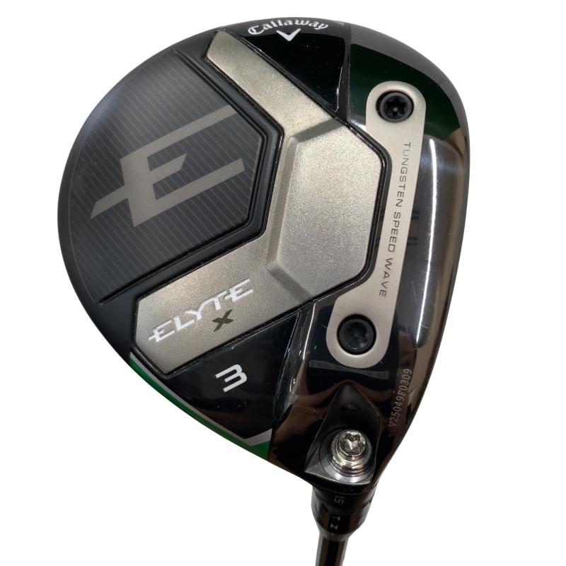乐天商城 - 【中古】 キャロウェイ ELYTE X 3W フェアウェイウッド FW VENTUS GREEN 50 for CW(ELYTE FW) (フレックスSR) メンズ 男性用 右利き 右用 Cランク ゴルフクラブ