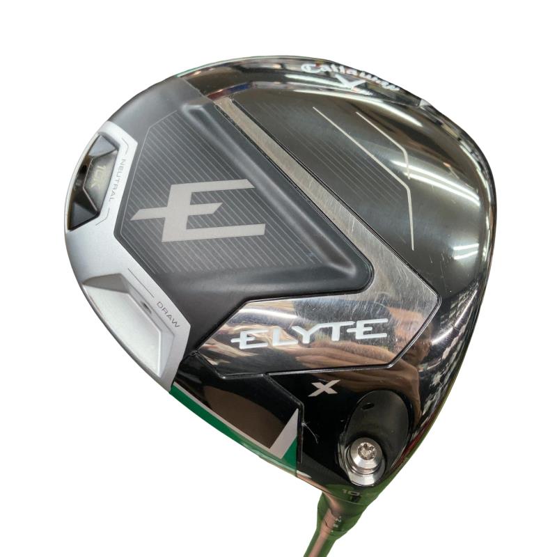 【中古】 キャロウェイ ELYTE X 10Kバージョン 10.5° ドライバー DR VENTUS GREEN 50 for CW(ELYTE DR) (フレックスSR) メンズ 男性用 右利き 右用 Cランク ゴルフクラブ