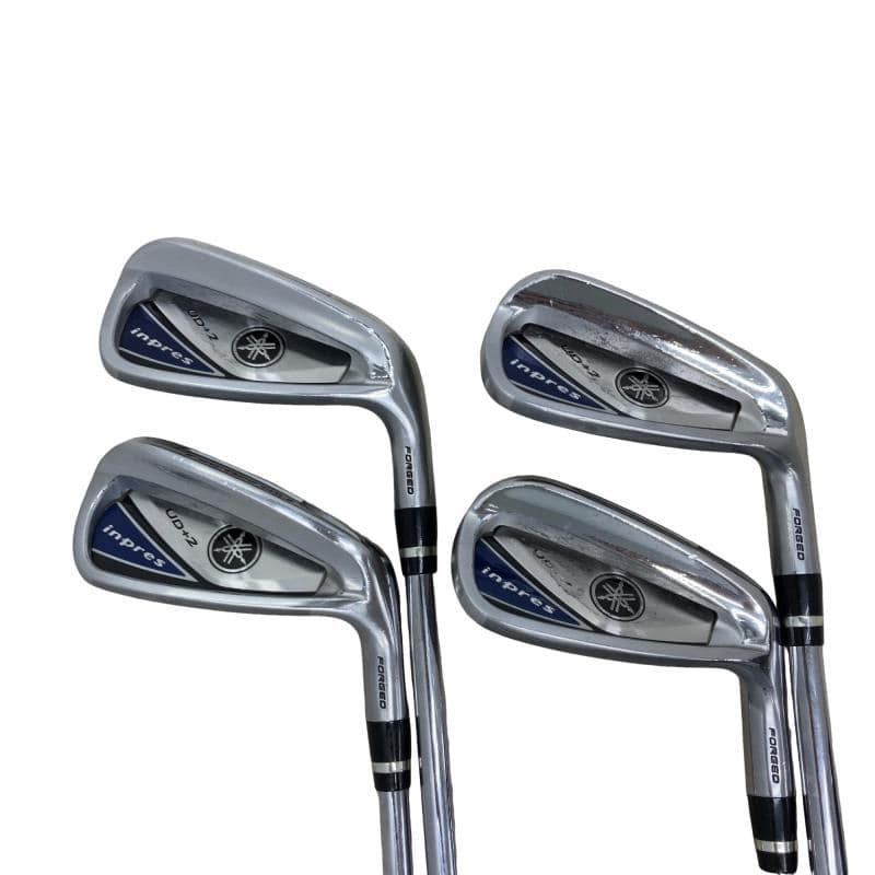 【中古】 ヤマハ inpres UD+2(2019) 4S アイアンセット IR NS PRO ZELOS 7 (フレックスS) メンズ 男性用 右利き 右用 Cランク ゴルフクラブ