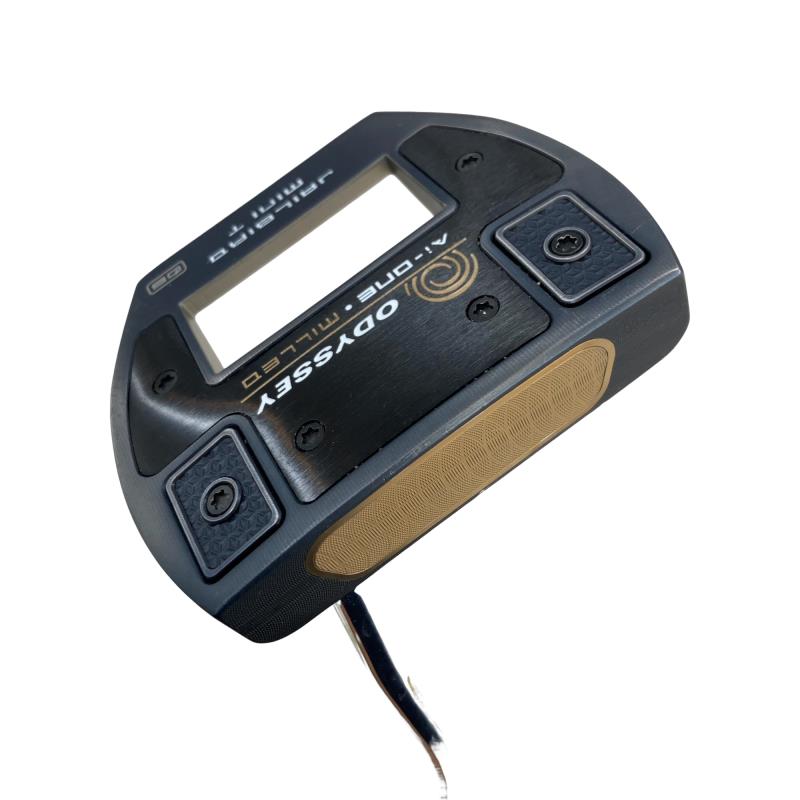 【中古】 オデッセイ Ai-ONE・MILLED JAILBIRD MINI VERSA90 T DB 34インチ パター PT STROKE LAB 90 スチール (フレックスその他) メンズ 男性用 右利き 右用 Cランク ゴルフクラブ
