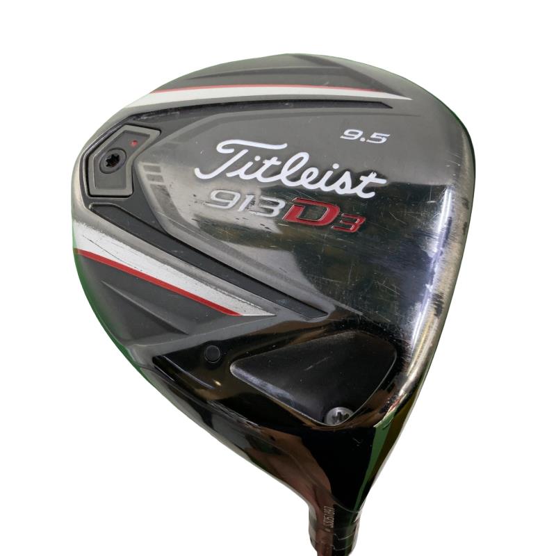 【中古】 タイトリスト 913 D3 9.5° ドライバー DR Tour AD GT-7 (フレックスX) メンズ 男性用 右利き 右用 Cランク ゴルフクラブ