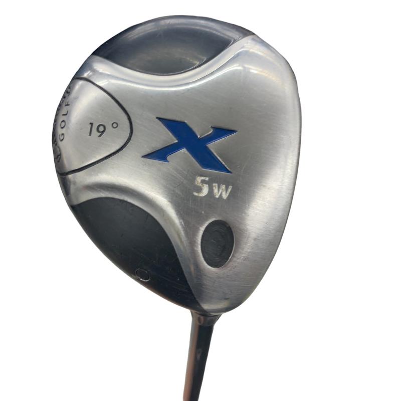 【中古】 キャロウェイ X フェアウェイウッド 5W(19°) USA フェアウェイウッド FW Callaway Golf Graphite (Fujikura) (フレックスS) メンズ 男性用 右利き 右用 Cランク ゴルフクラブ