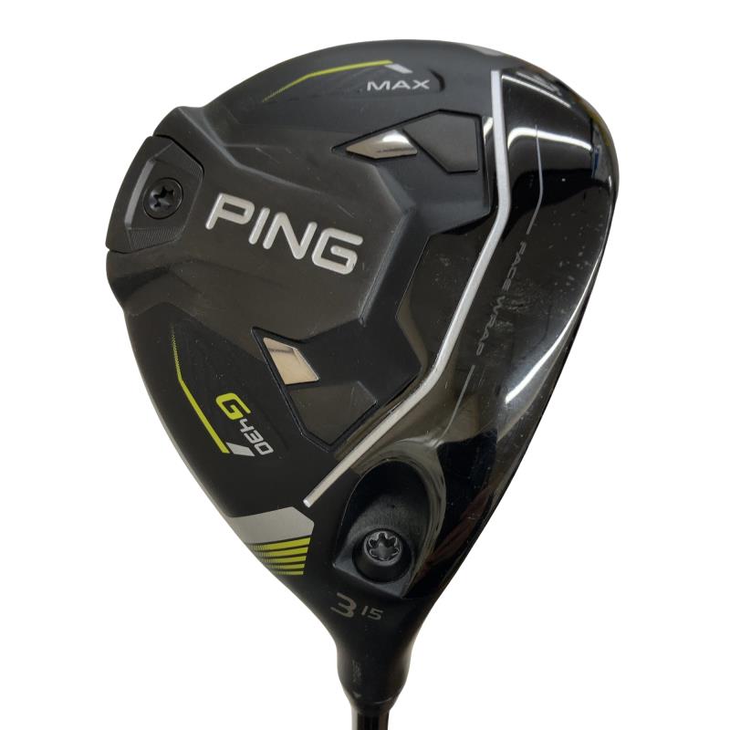 PING - 【中古】 ピン G430 MAX 3W フェアウェイウッド FW PING TOUR 2.0 BLACK 65(FW) (フレックスS) メンズ 男性用 右利き 右用 Cランク ゴルフクラブ