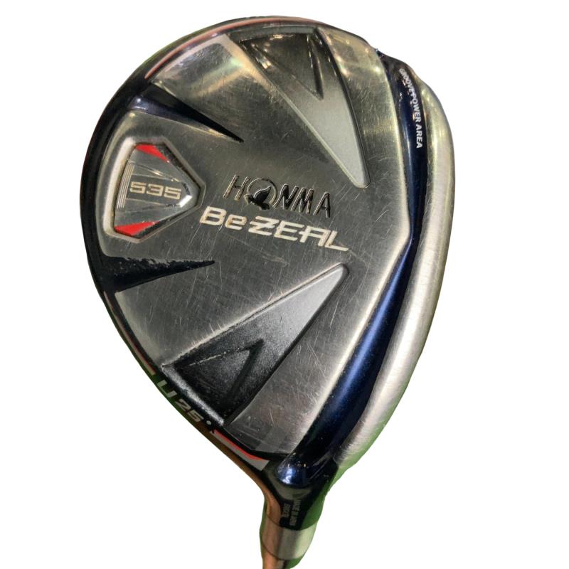 【中古】 本間ゴルフ Be ZEAL 535 25° ユーティリティ UT VIZARD for Be ZEAL(535 ユーティリティ) (フレックスSR) メンズ 男性用 右利き 右用 Dランク ゴルフクラブ