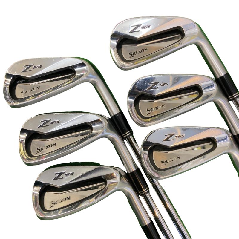 DUNLOP - 【中古】 ダンロップ SRIXON Z565 6S アイアンセット IR NS PRO 980GH D.S.T (フレックスS) メンズ 男性用 右利き 右用 Cランク ゴルフクラブ