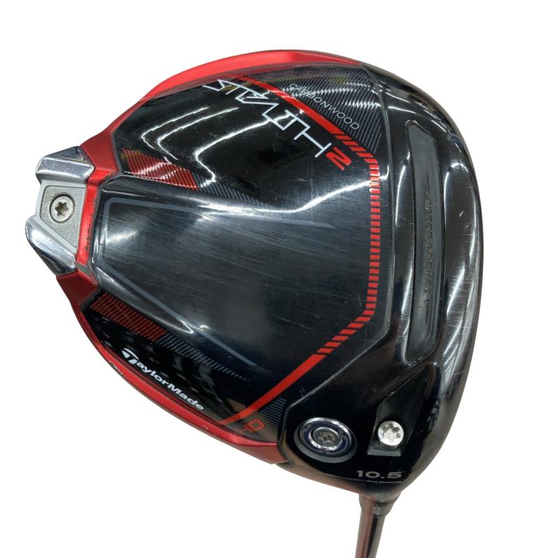 【中古】 テーラーメイド STEALTH2 HD 10.5° ドライバー DR TENSEI RED TM50(STEALTH DR) (フレックスR) メンズ 男性用 右利き 右用 Cランク ゴルフクラブ