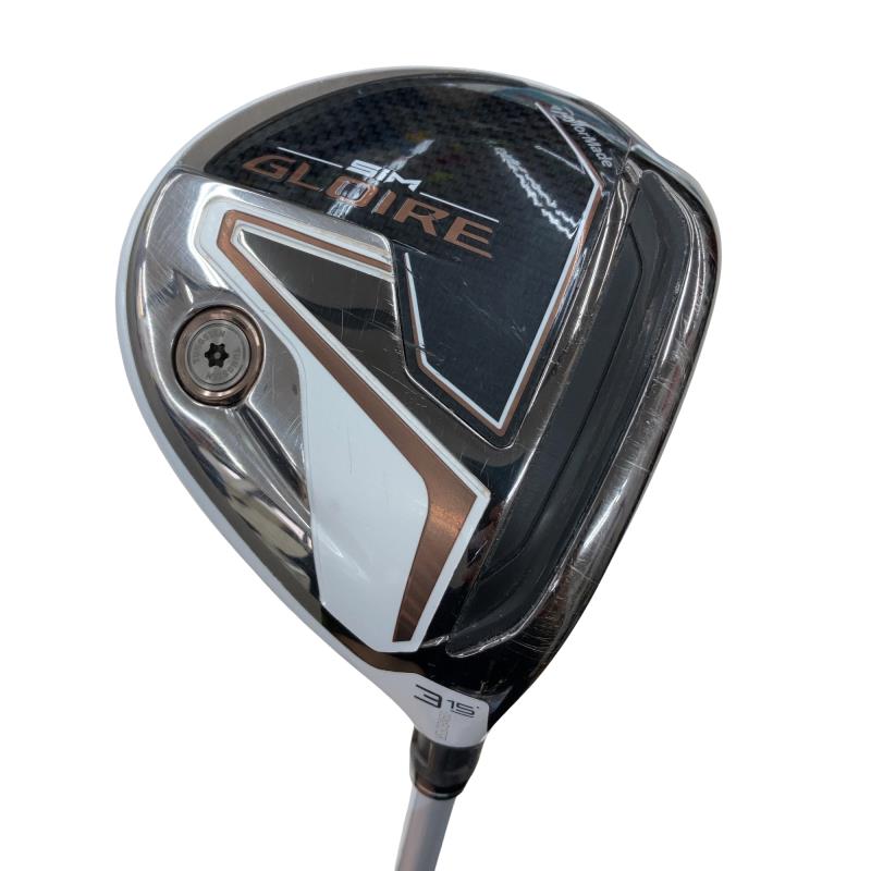 【中古】 テーラーメイド SIM GLOIRE 3W フェアウェイウッド FW 純正特注シャフト (フレックスS) メンズ 男性用 右利き 右用 Cランク ゴルフクラブ