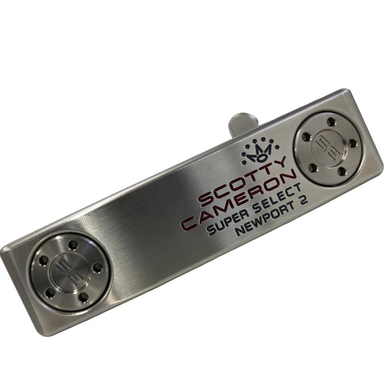 TITLEIST - 【中古】 タイトリスト SCOTTY CAMERON SUPER SELECT NEWPORT 2 34インチ パター PT スチール (フレックスその他) メンズ 男性用 右利き 右用 Bランク ゴルフクラブ