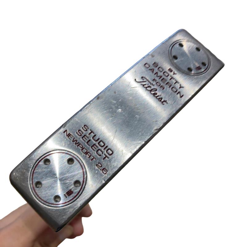 【中古】 タイトリスト SCOTTY CAMERON STUDIO SELECT NEWPORT 2.6 34インチ(15g) パター PT スチール (フレックスその他) メンズ 男性用 右利き 右用 Cランク ゴルフクラブ