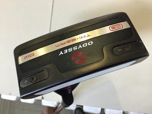 【中古】 オデッセイ TRI-BEAM DOUBLE WIDE CS 34インチ パター PT STROKE LAB(2023) (フレックスその..