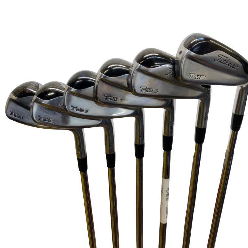 【中古】 タイトリスト Titleist T-MB 718 6S アイアンセット IR NS PRO MODUS3 TOUR120 (フレックスS) メンズ 男性用 右利き 右用 Cランク ゴルフクラブ