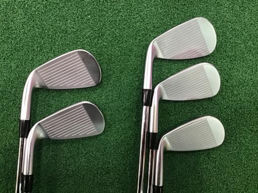 【中古】 ミズノ JPX 925 HOT METAL 5S アイアンセット IR 純正特注シャフト (フレックスS) メンズ 男性用 右利き 右用 Cランク ゴルフクラブ