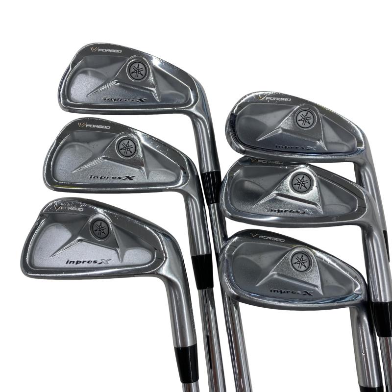 【中古】 ヤマハ inpres X V FORGED(2010) 6S アイアンセット IR Dynamic Gold (フレックスS) メンズ 男性用 右利き 右用 Cランク ゴルフクラブ
