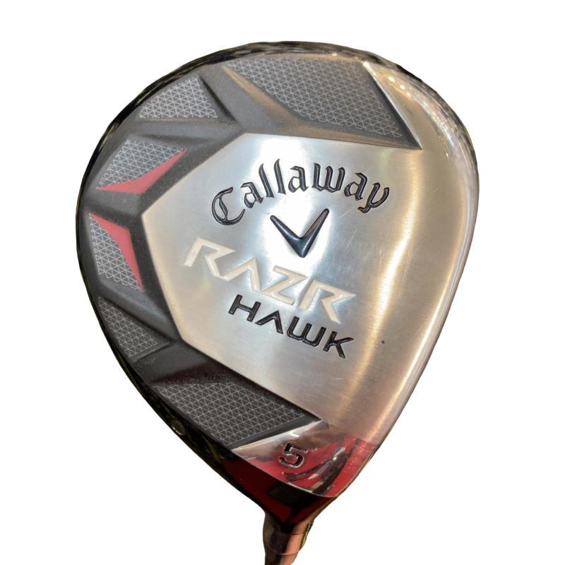 【中古】 キャロウェイ RAZR HAWK 5W USA フェアウェイウッド FW RAZR HAWK Fairway Graphite (フレックスS) メンズ 男性用 右利き 右用 Cランク ゴルフクラブ