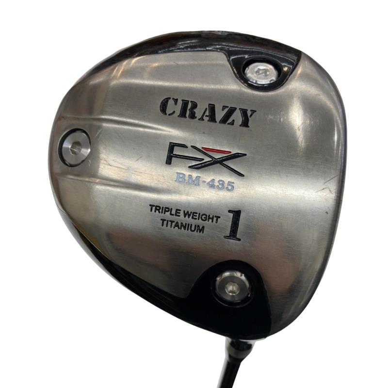 【中古】 CRAZY FX BM-435 1W ドライバー DR リシャフト (フレックスその他) メンズ 男性用 右利き 右用 Cランク ゴルフクラブ