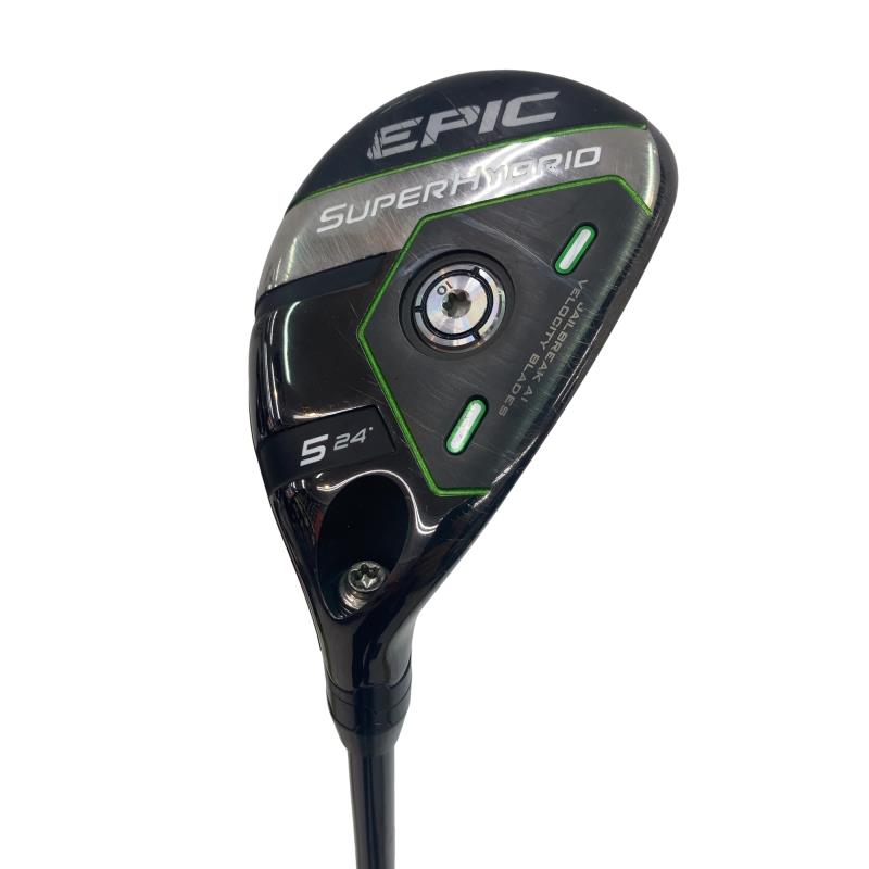 【中古】 キャロウェイ EPIC SUPER HYBRID U5 ユーティリティ UT Diamana 55 for CW(2021 EPIC UT) (フレックスSR) メンズ 男性用 右利き 右用 Cランク ゴルフクラブ