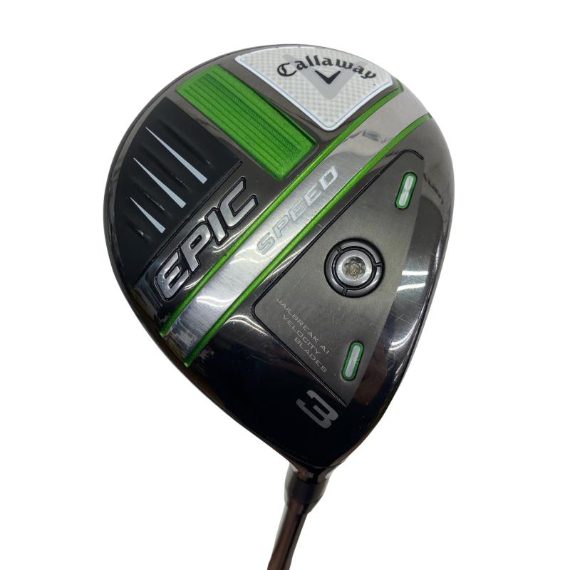 【中古】 キャロウェイ EPIC SPEED 3W フェアウェイウッド FW Diamana 50 for CW(2021 EPIC FW) (フレックスS) メンズ 男性用 右利き 右用 Cランク ゴルフクラブ