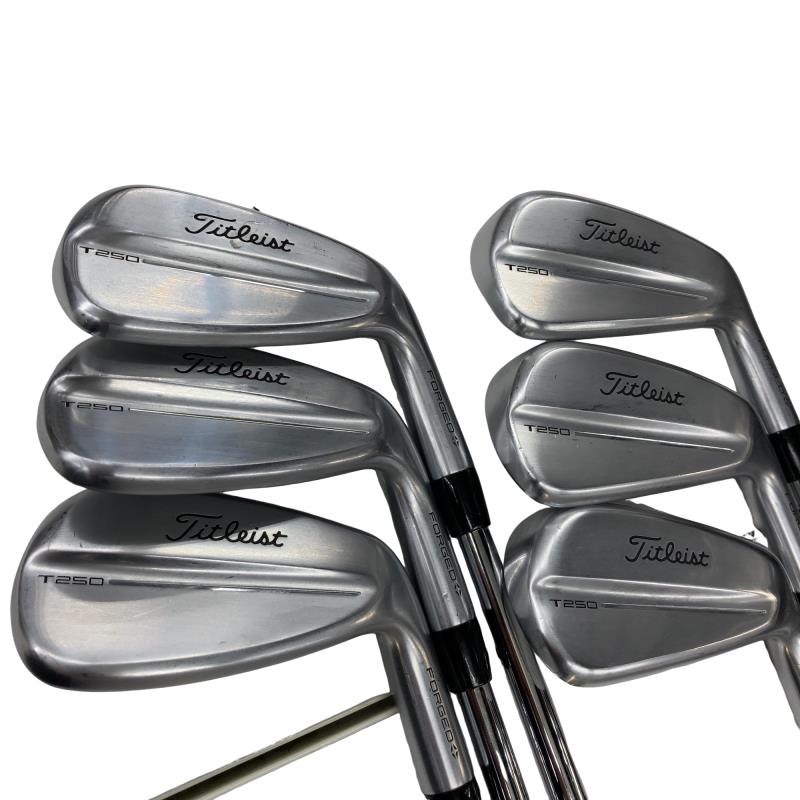 【中古】 タイトリスト Titleist T250(2025) 6S アイアンセット IR NS PRO MODUS3 TOUR105 (フレックスS) メンズ 男性用 右利き 右用 Cランク ゴルフクラブ