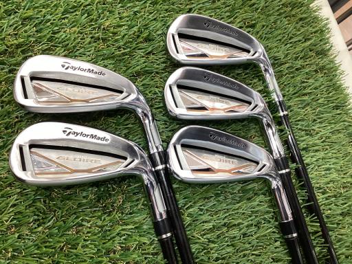 【中古】 テーラーメイド SIM GLOIRE 5S アイアンセット IR AIR Speeder TM(IR) (フレックスSR) メンズ 男性用 右利き 右用 Cランク ゴ..