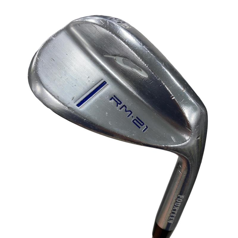【中古】 フォーティーン RM-21 ニッケルクロムメッキ 50°/10° ウェッジ WG リシャフト (フレックスその他) メンズ 男性用 右利き 右用 Cランク ゴルフクラブ