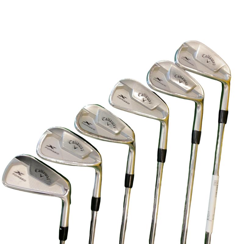 【中古】 キャロウェイ X FORGED STAR(2021) 6S アイアンセット IR 純正特注シャフト (フレックスR) メンズ 男性用 右利き 右用 Cランク ゴルフクラブ
