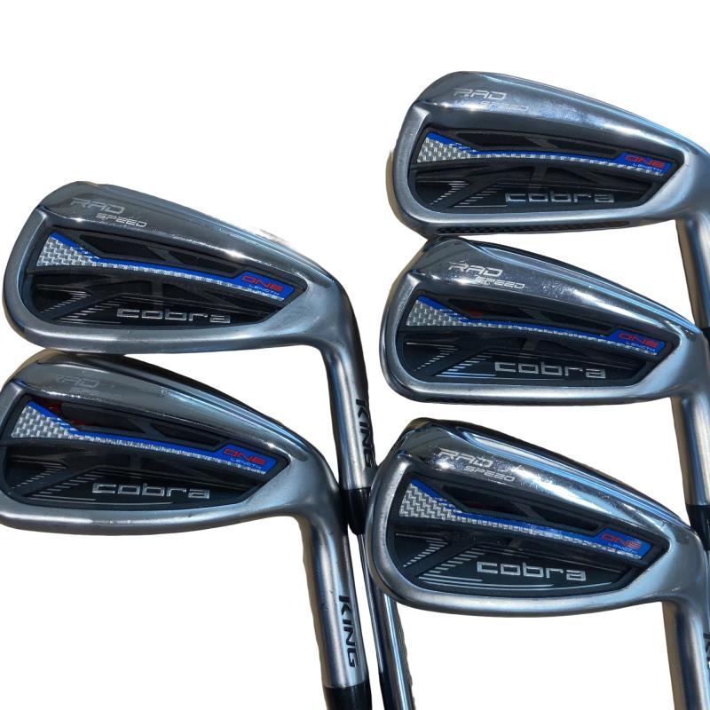 【中古】 コブラ KING RADSPEED ONE LENGTH 5S アイアンセット IR NS PRO 950GH (フレックスS) メンズ 男性用 右利き 右用 Cランク ゴルフクラブ