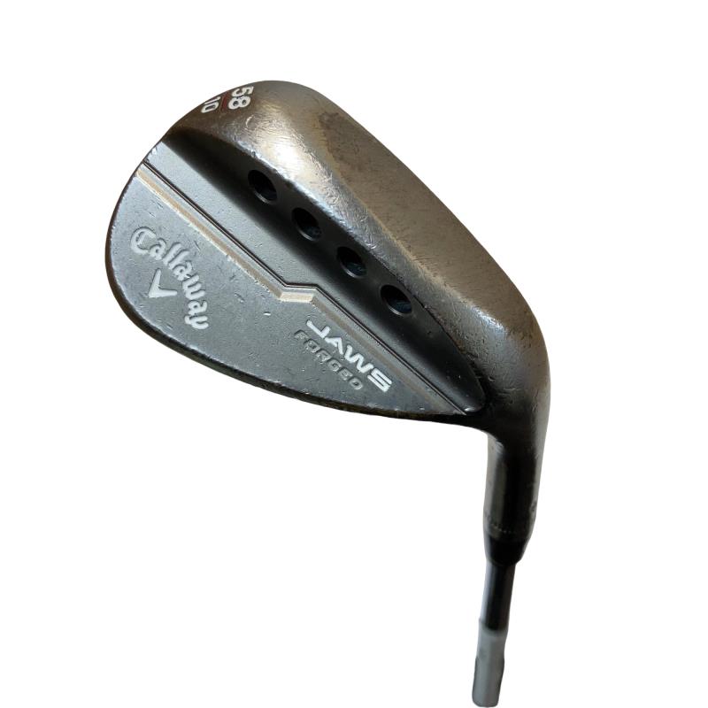 【中古】 キャロウェイ JAWS FORGED ツアーグレー 58°/10° ウェッジ WG Dynamic Gold (フレックスS) メンズ 男性用 右利き 右用 Dランク ゴルフクラブ
