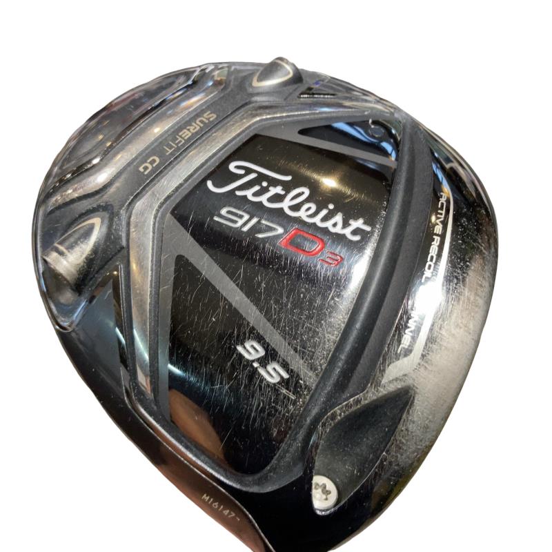【中古】 タイトリスト 917 D3 9.5° ドライバー DR リシャフト (フレックスその他) メンズ 男性用 右利き 右用 Cランク ゴルフクラブ