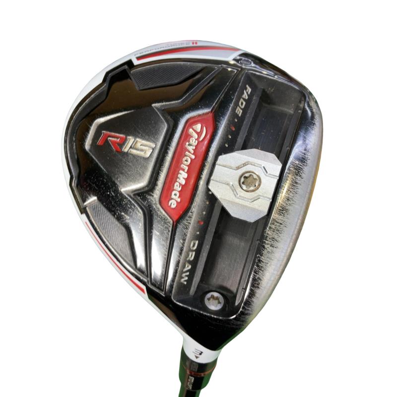 Taylor Made - 【中古】 テーラーメイド R15 3W フェアウェイウッド FW TM1-115(フェアウェイ) (フレックスSR) メンズ 男性用 右利き 右用 Dランク ゴルフクラブ