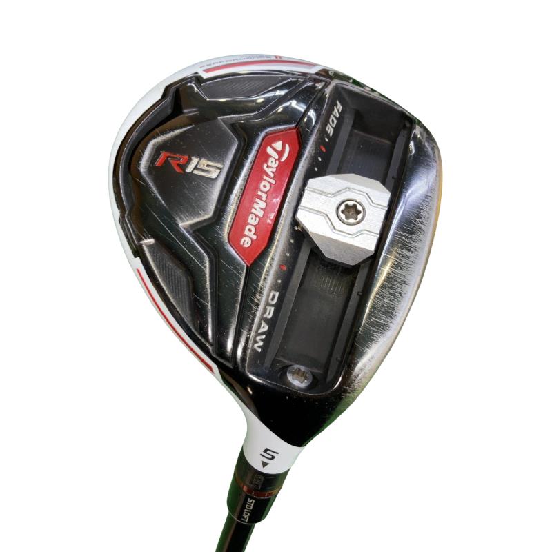 【中古】 テーラーメイド R15 5W フェアウェイウッド FW TM1-115(フェアウェイ) (フレックスSR) メンズ 男性用 右利き 右用 Dランク ゴ..